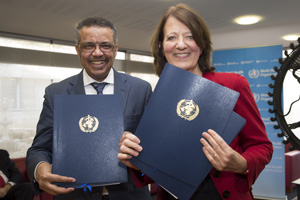 Соглашение о сотрудничестве между ВОЗ и Глобальным фондом