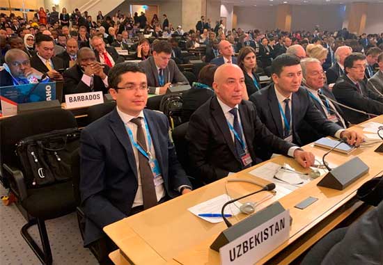 Министр здравоохранения Республики Узбекистан Алишер Шадманов избран вице-президентом Всемирной ассамблеи здравоохранения