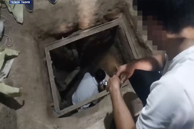 На границе Узбекистана с Казахстаном обнаружен тоннель, изъяты лекарства на 1 млрд сумов