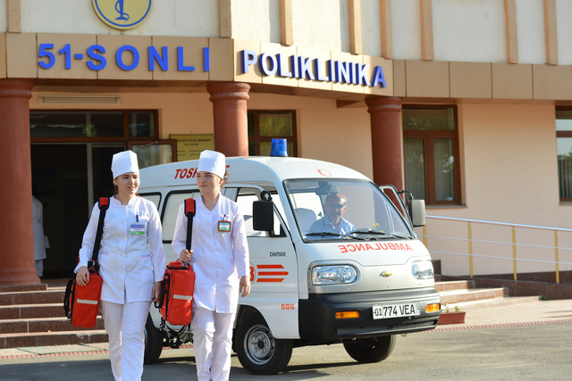 Поликлиники Ташкента будут оказывать экстренную медицинскую помощь