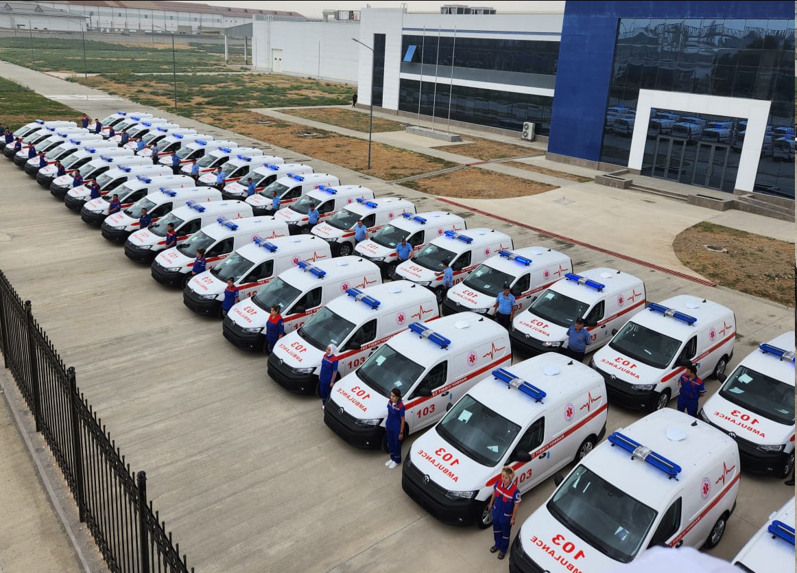 Минздрав: до конца года «Скорой помощи» будет передано еще 610 автомобилей Volkswagen Caddy класса А