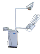 Установка стоматологическая стационарная УС-01 "СЕЛЕНА 2000" 1-й вариант  - Установка пневмоэлектрическая с пневмотерминалом М4 и электромикромотором