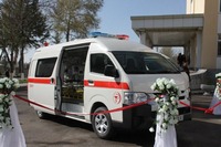 Машины скорой помощи для новорожденных получил Минздрав от ЮНФПА