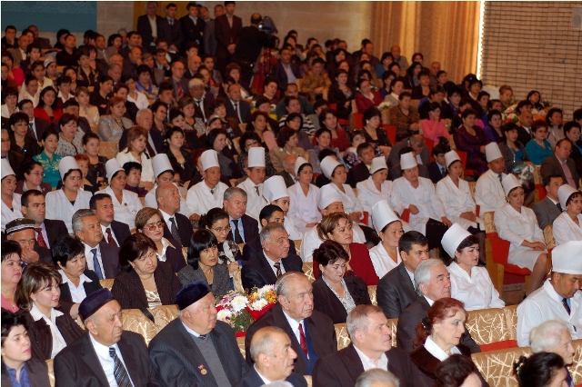 Мероприятие "День медицинских работников" в Ташкентском институте усовершенствования врачей